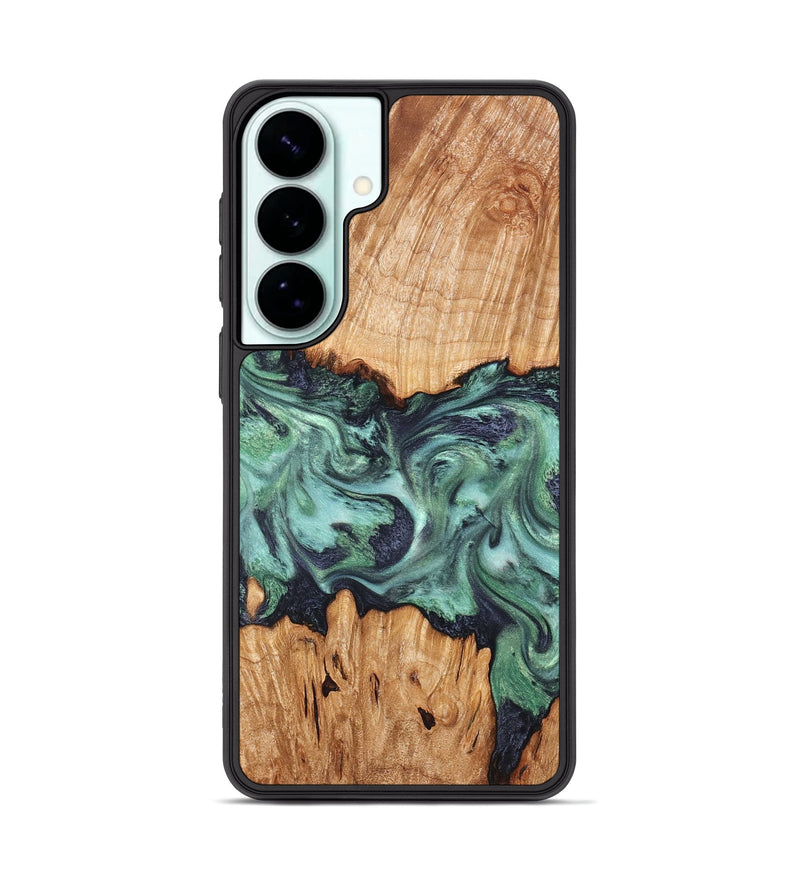 Galaxy S26 Plus Wood Phone Case - Ari (Green, 825265)