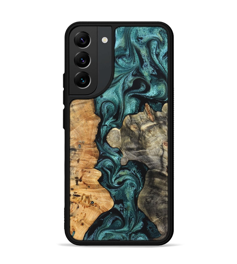 Galaxy S22 Plus Wood Phone Case - Leda (Green, 825266)