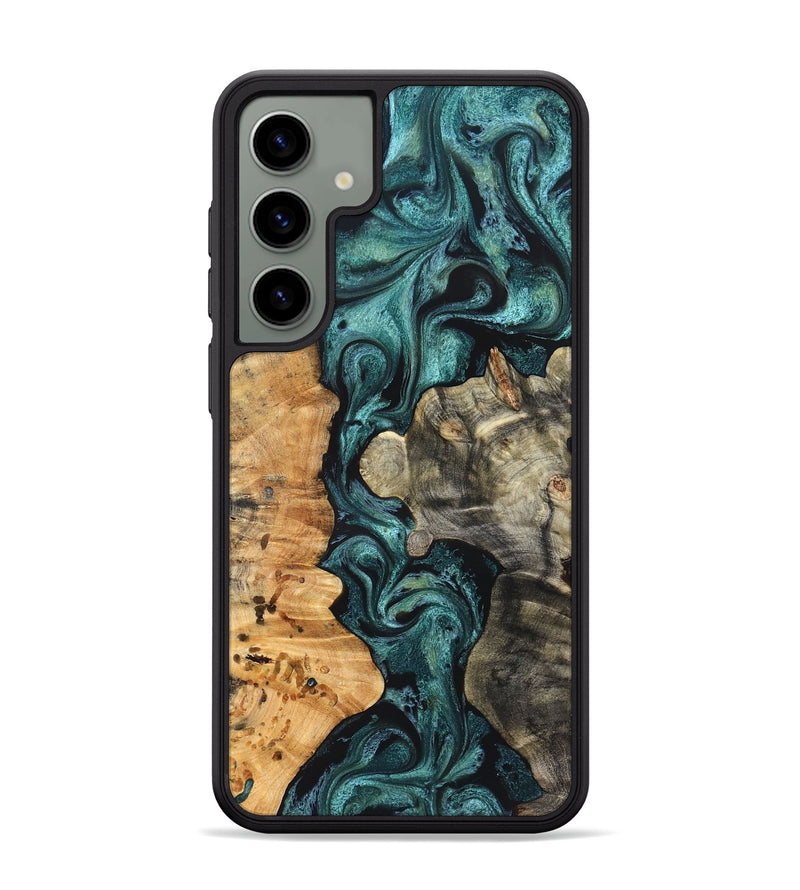 Galaxy S24 Plus Wood Phone Case - Leda (Green, 825266)