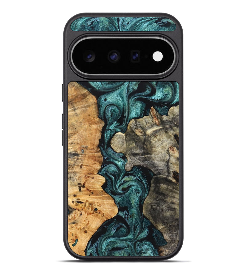Pixel 11 Pro XL Wood Phone Case - Leda (Green, 825266)