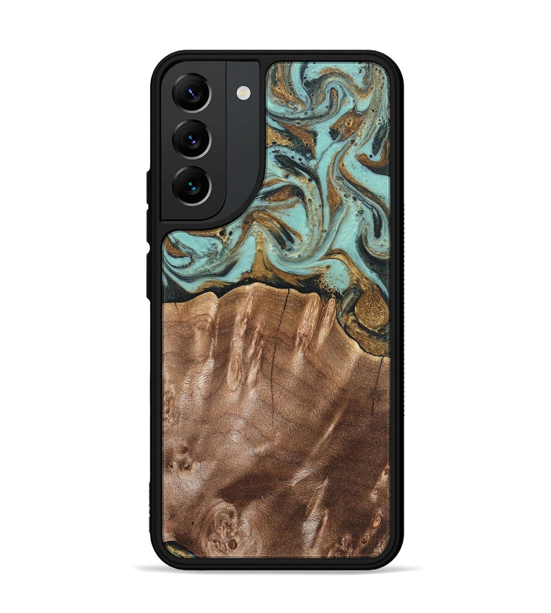 Galaxy S22 Plus Wood Phone Case - Sydnee (Green, 825267)