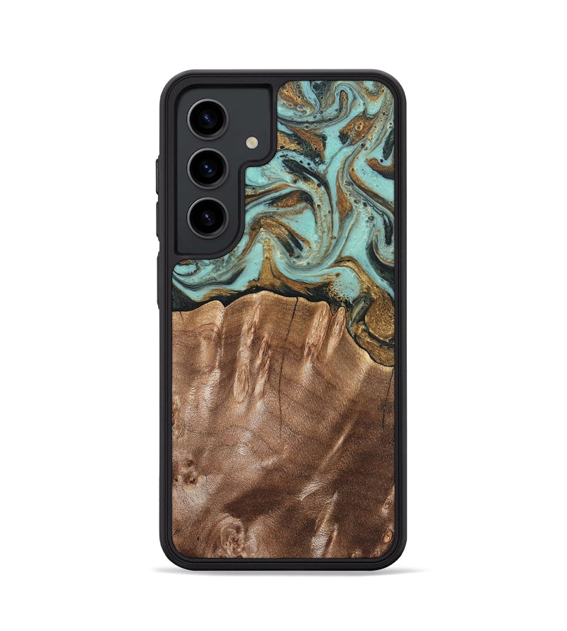 Galaxy S24 Wood Phone Case - Sydnee (Green, 825267)