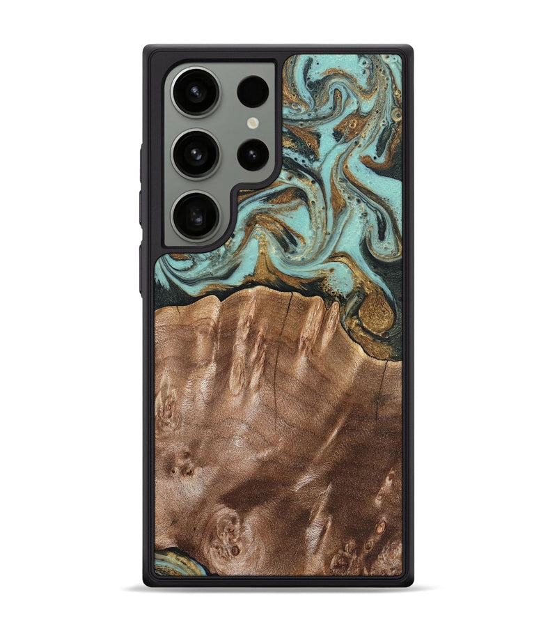 Galaxy S24 Ultra Wood Phone Case - Sydnee (Green, 825267)