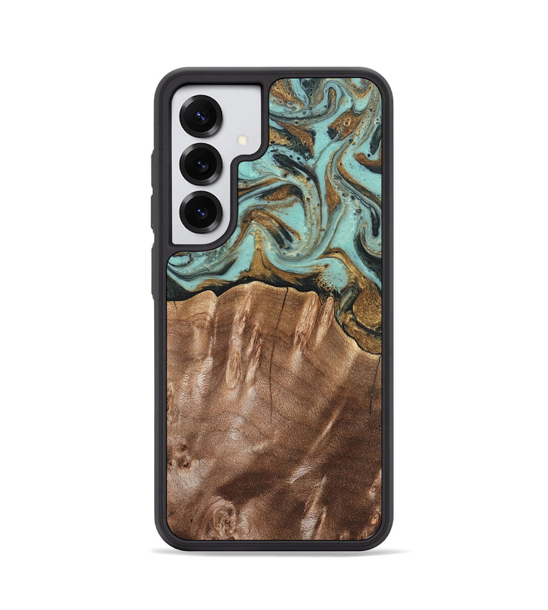 Galaxy S25 Wood Phone Case - Sydnee (Green, 825267)