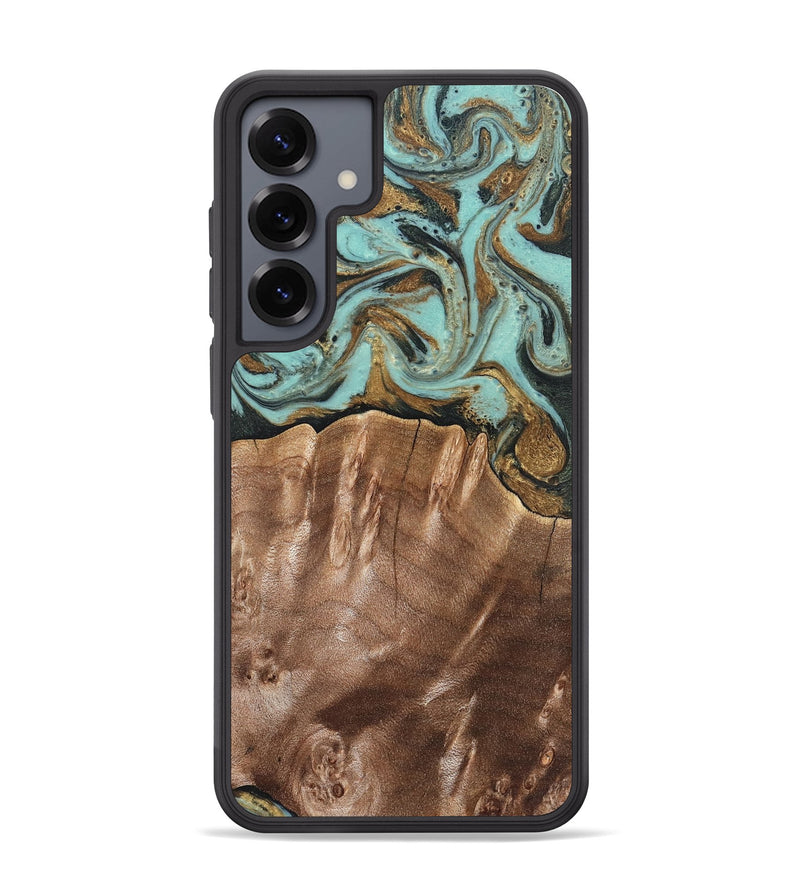 Galaxy S25 Plus Wood Phone Case - Sydnee (Green, 825267)