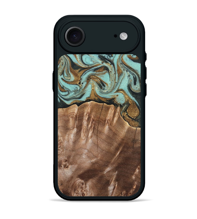 iPhone 17 Air Wood Phone Case - Sydnee (Green, 825267)