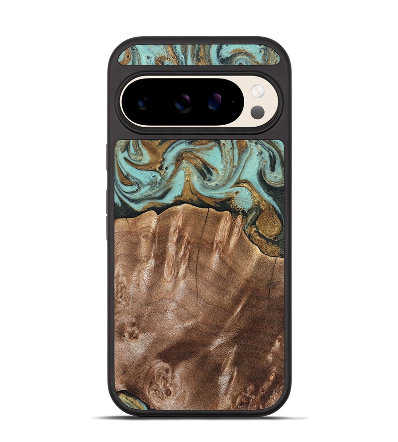 Pixel 10 Wood Phone Case - Sydnee (Green, 825267)