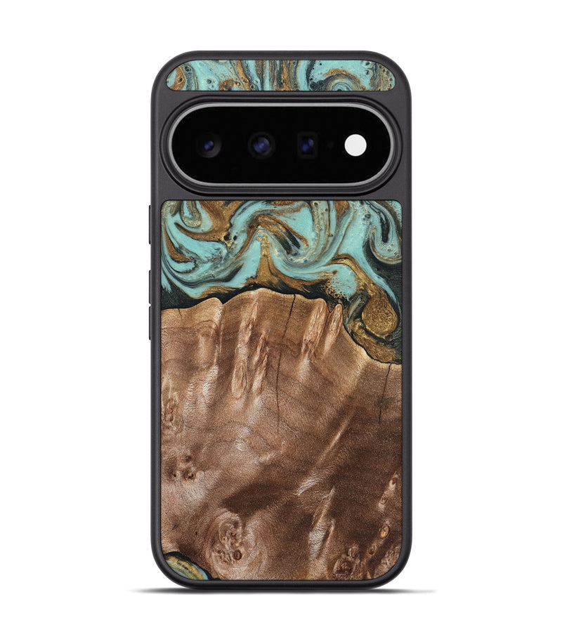 Pixel 11 Pro Wood Phone Case - Sydnee (Green, 825267)