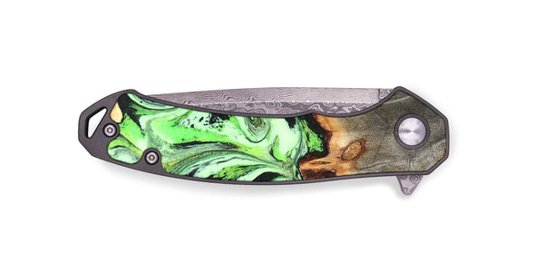 EDC Wood Pocket Knife - Genesis (Green, 825268)