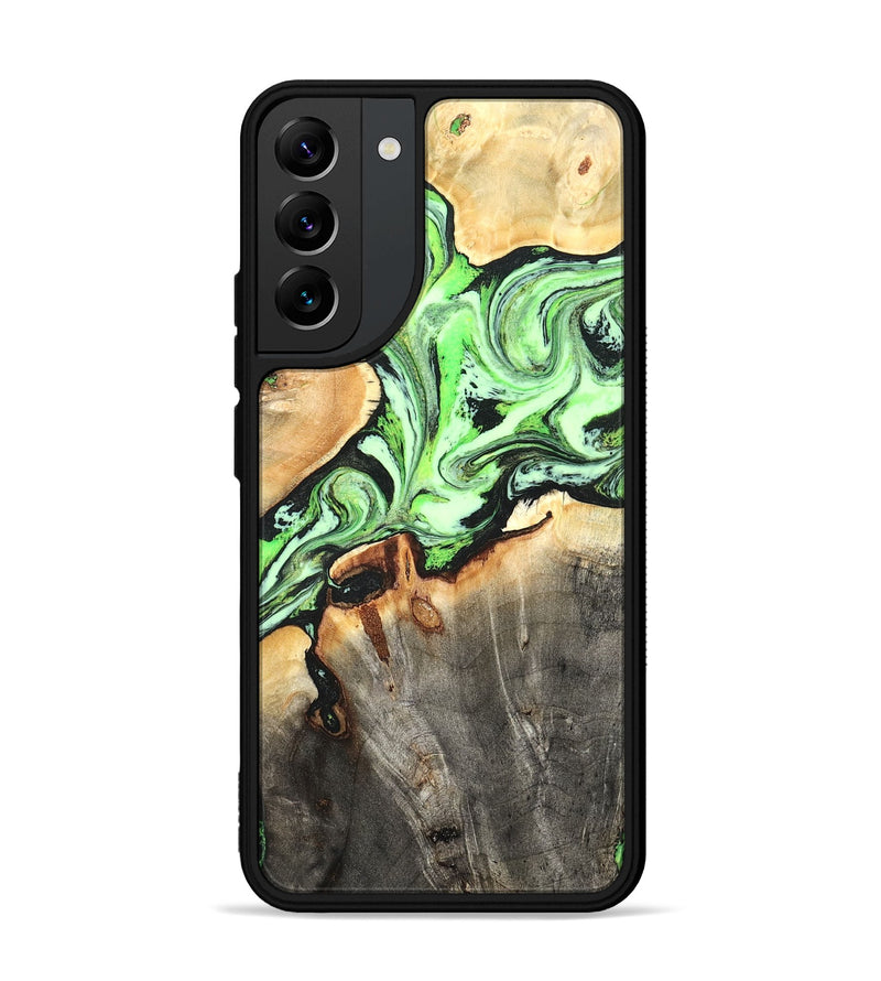 Galaxy S22 Plus Wood Phone Case - Genesis (Green, 825268)