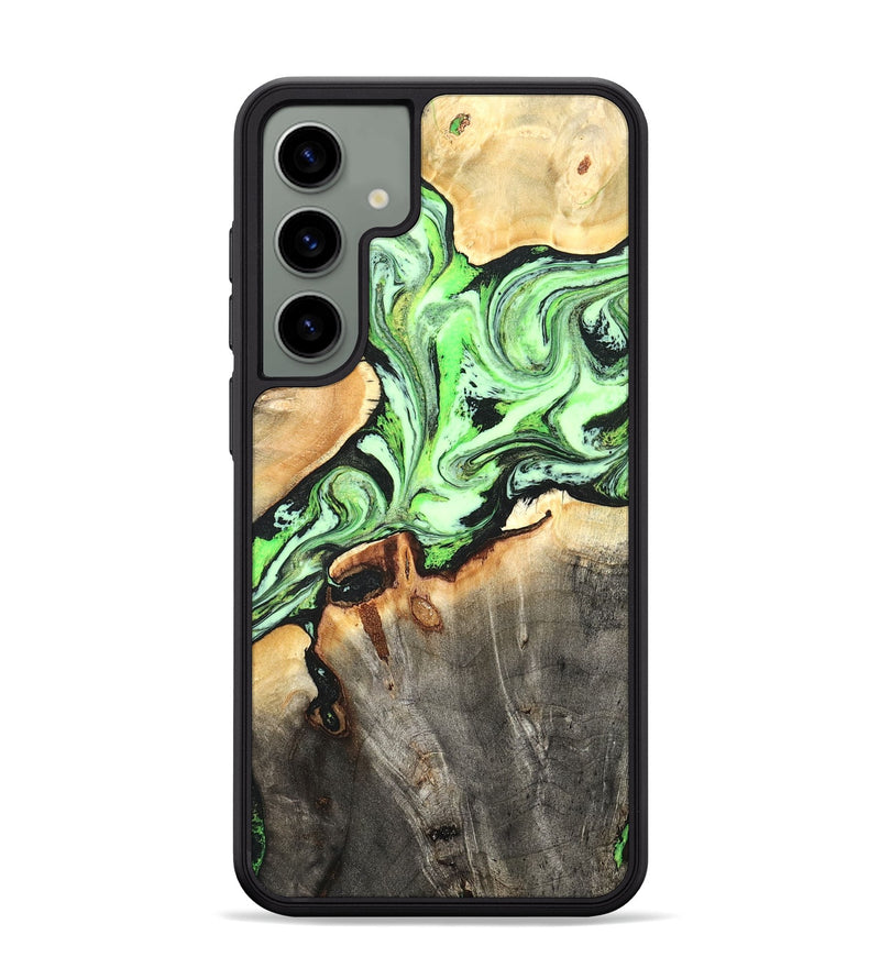 Galaxy S24 Plus Wood Phone Case - Genesis (Green, 825268)