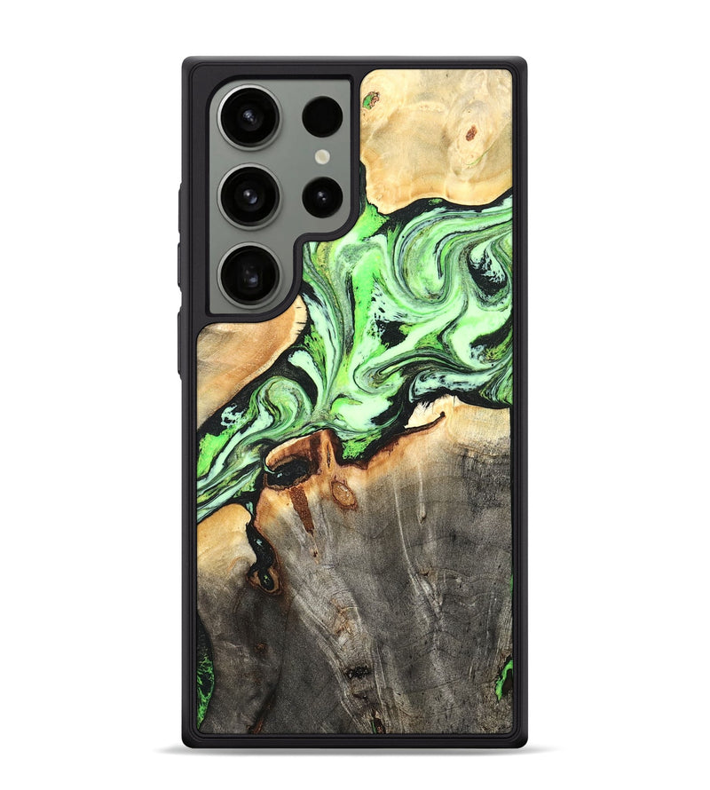 Galaxy S24 Ultra Wood Phone Case - Genesis (Green, 825268)