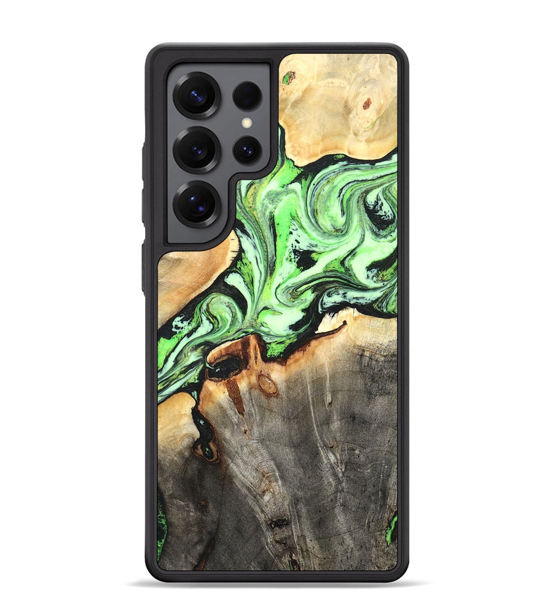 Galaxy S25 Ultra Wood Phone Case - Genesis (Green, 825268)