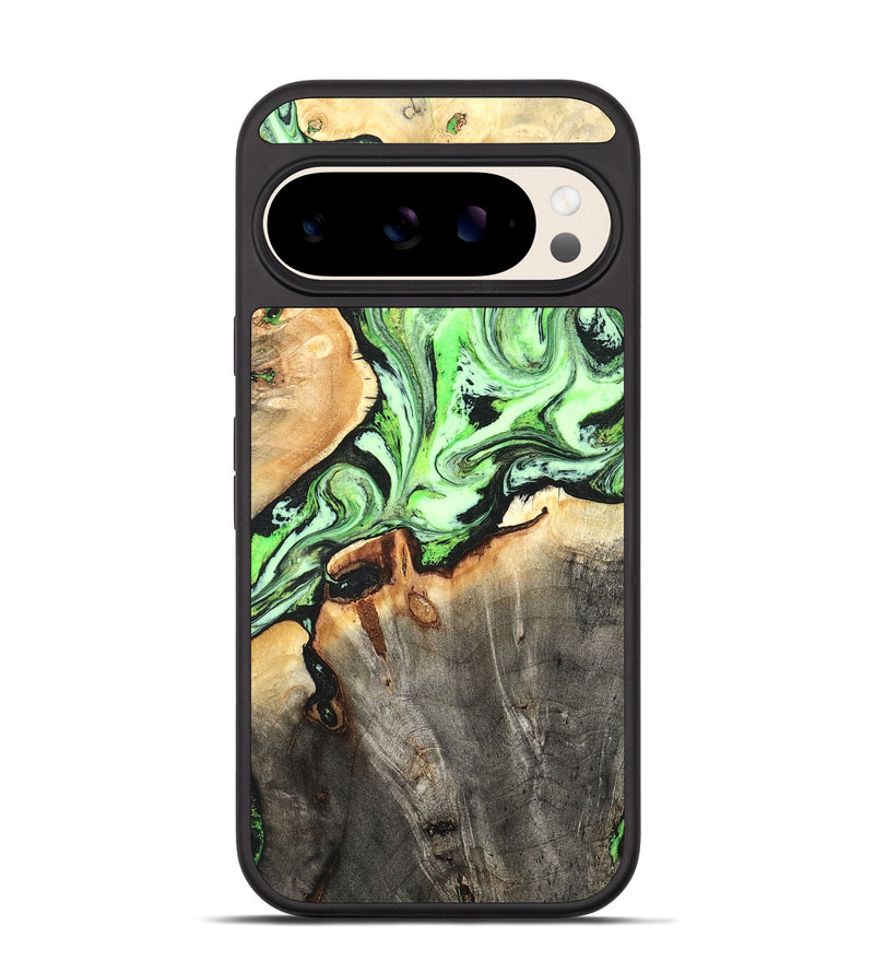Pixel 10 Wood Phone Case - Genesis (Green, 825268)