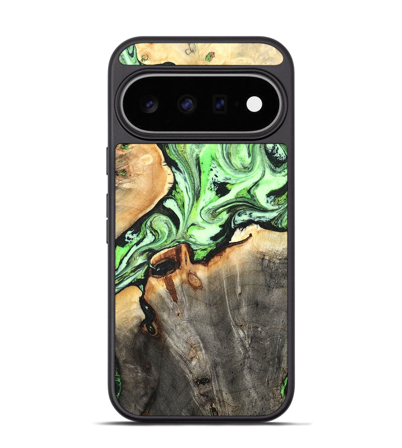 Pixel 11 Pro Wood Phone Case - Genesis (Green, 825268)