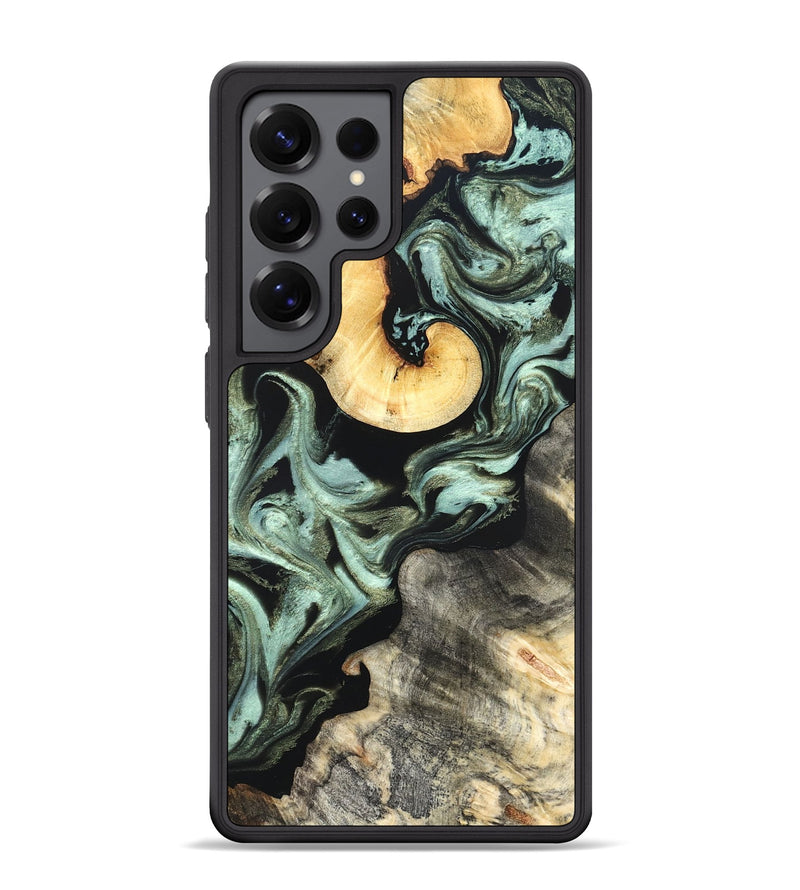 Galaxy S25 Ultra Wood Phone Case - Daisy (Green, 825269)