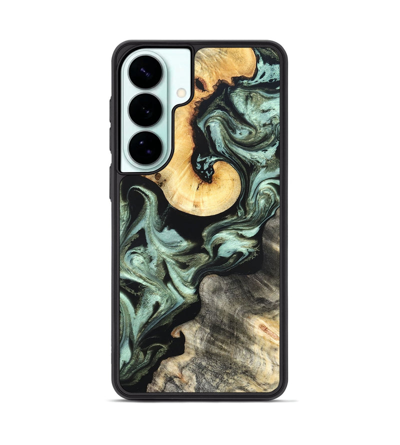 Galaxy S26 Plus Wood Phone Case - Daisy (Green, 825269)