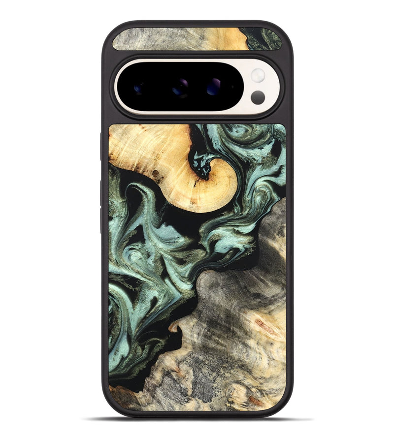 Pixel 9 Pro XL Wood Phone Case - Daisy (Green, 825269)
