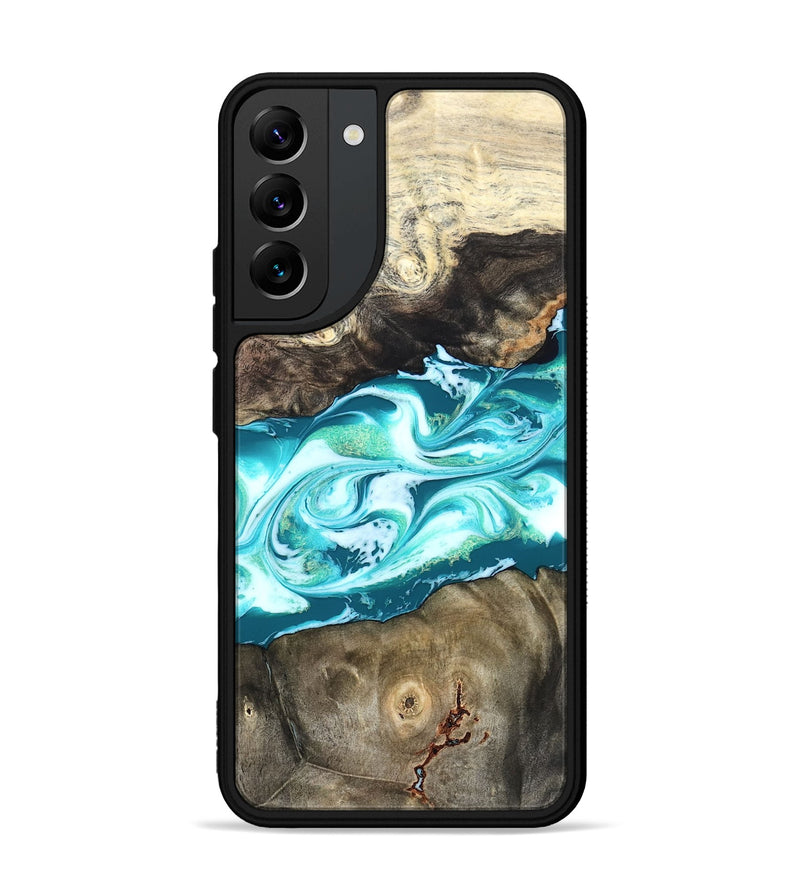 Galaxy S22 Plus Wood Phone Case - Caleigh (Green, 825271)