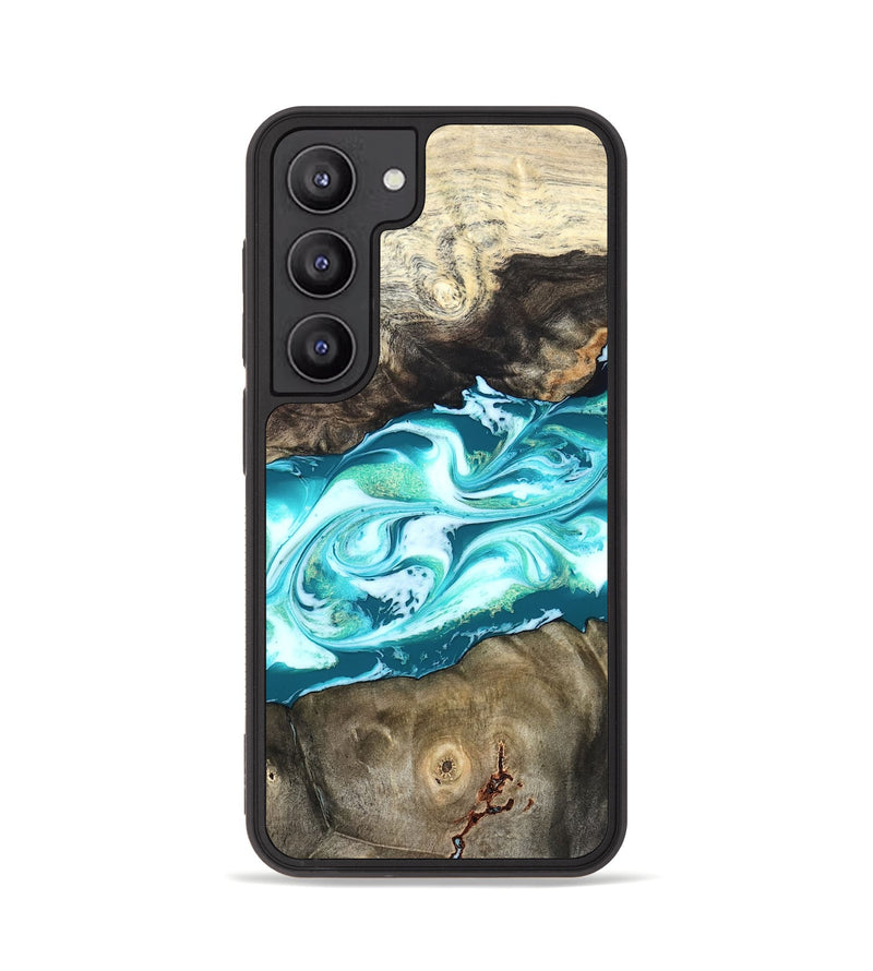 Galaxy S23 Wood Phone Case - Caleigh (Green, 825271)