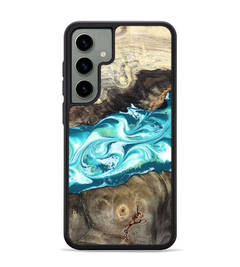 Galaxy S24 Plus Wood Phone Case - Caleigh (Green, 825271)