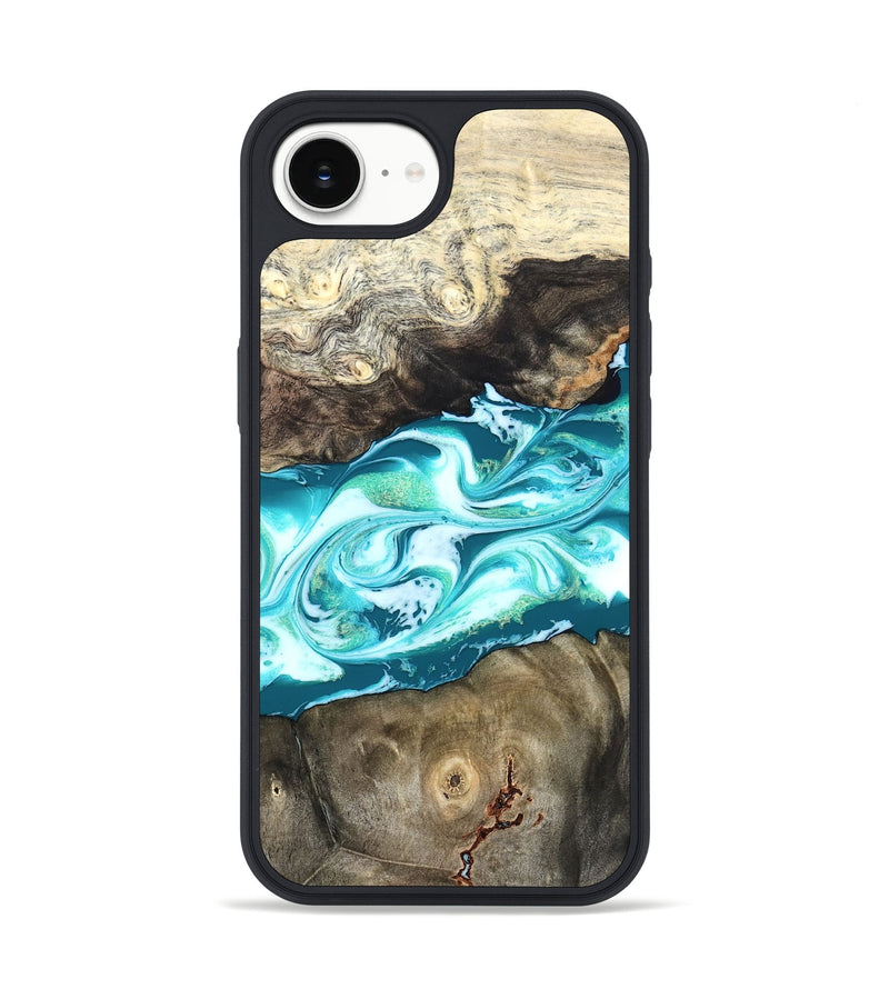 iPhone 16e Wood Phone Case - Caleigh (Green, 825271)
