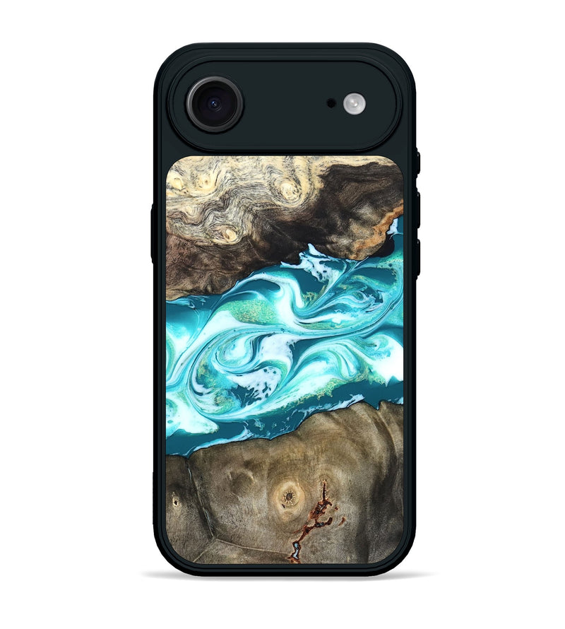 iPhone 17 Air Wood Phone Case - Caleigh (Green, 825271)