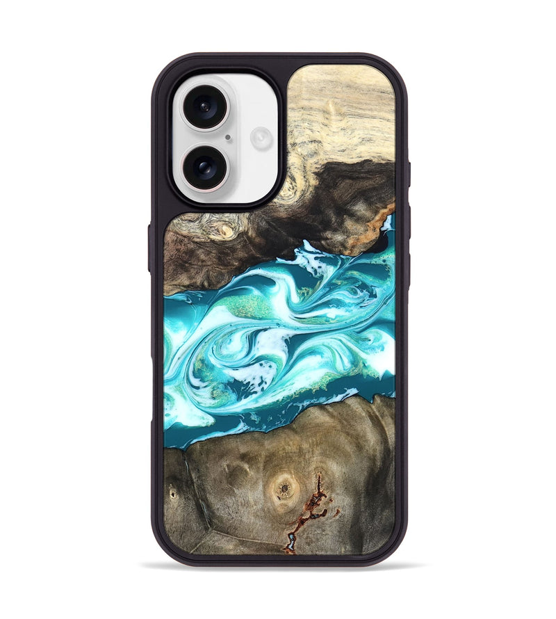iPhone 17 Wood Phone Case - Caleigh (Green, 825271)