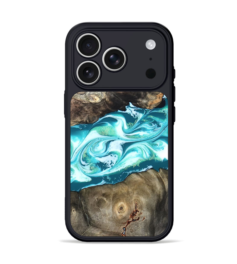 iPhone 17 Pro Wood Phone Case - Caleigh (Green, 825271)