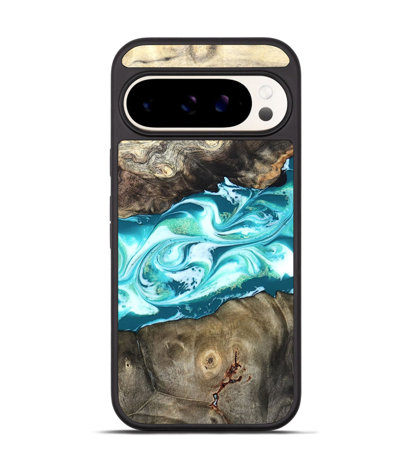 Pixel 9 Pro Wood Phone Case - Caleigh (Green, 825271)