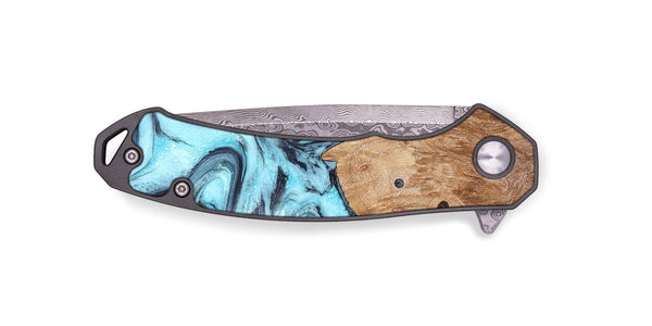 EDC Wood Pocket Knife - Adaline (Blue, 825273)