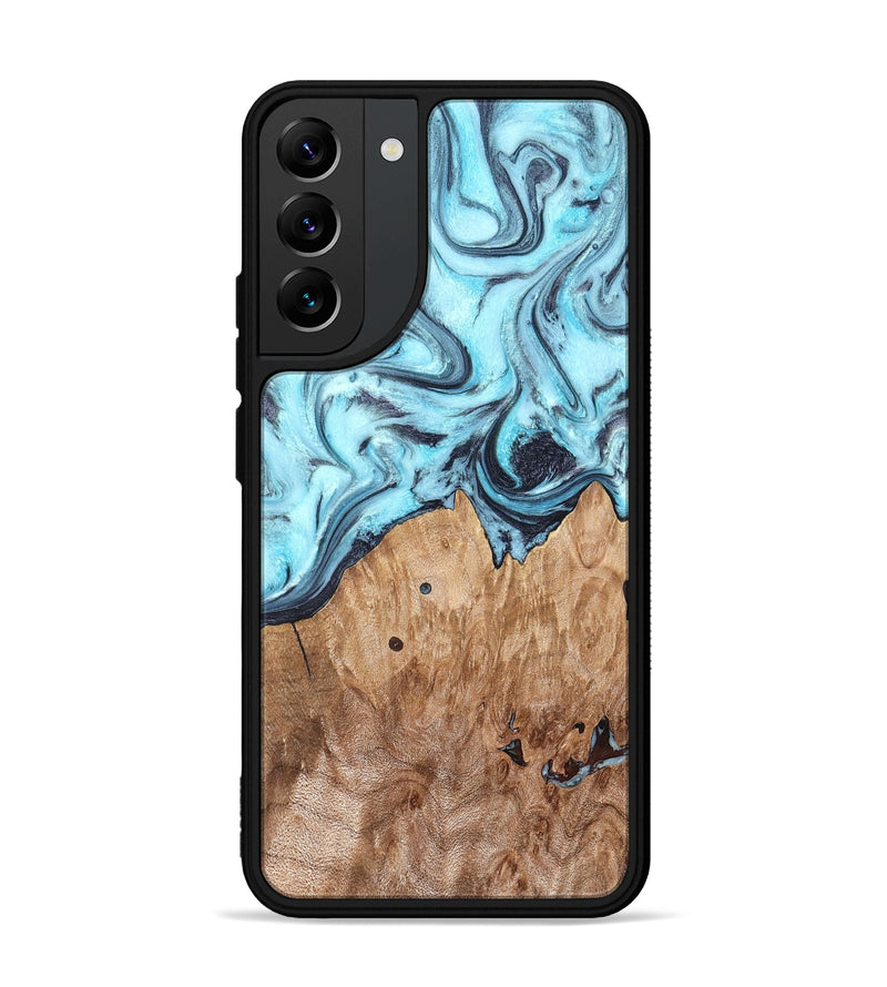 Galaxy S22 Plus Wood Phone Case - Adaline (Blue, 825273)