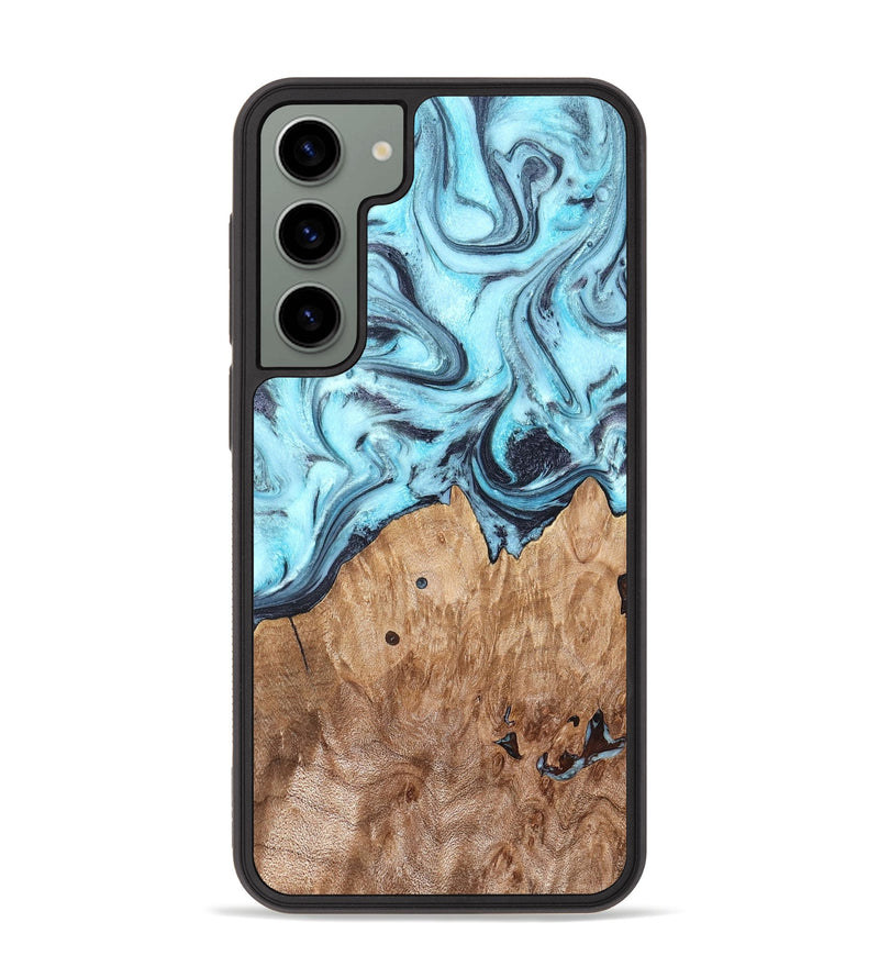 Galaxy S23 Plus Wood Phone Case - Adaline (Blue, 825273)