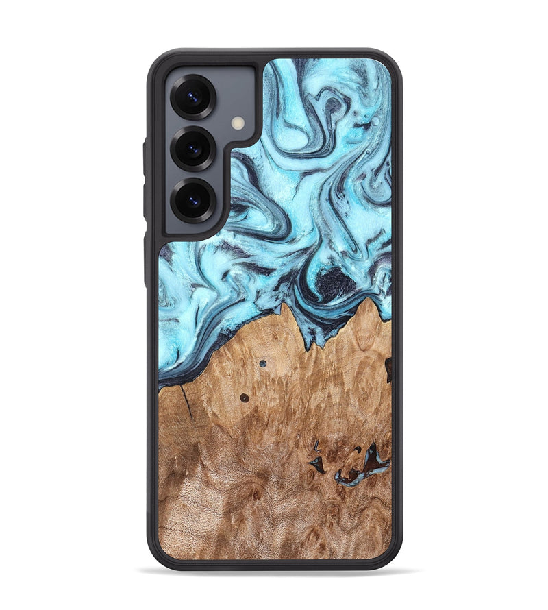 Galaxy S25 Plus Wood Phone Case - Adaline (Blue, 825273)