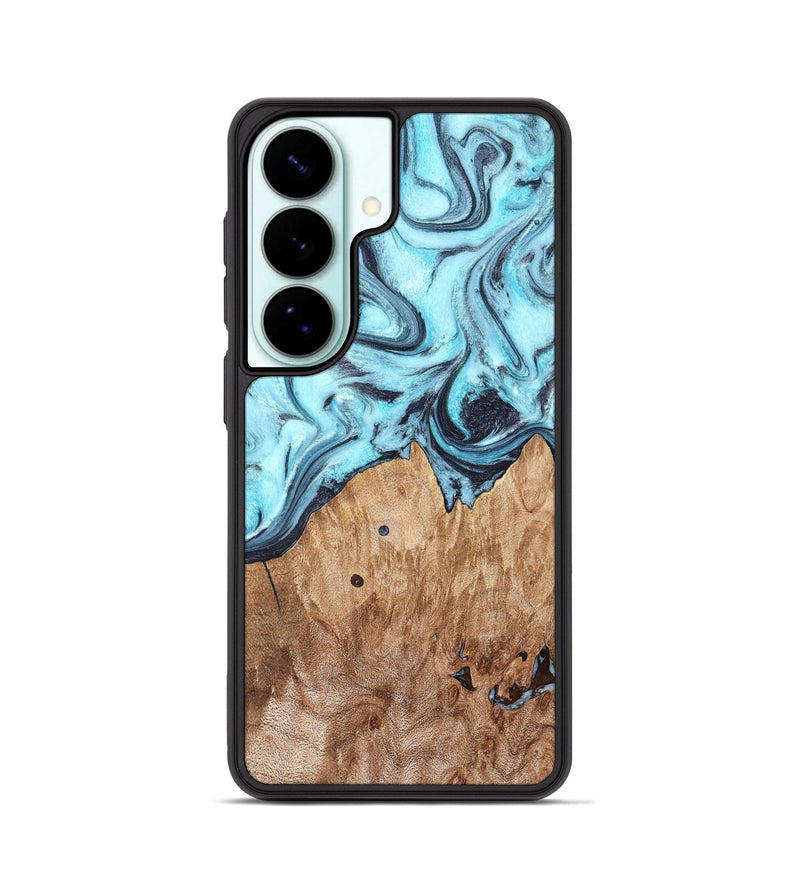 Galaxy S26 Wood Phone Case - Adaline (Blue, 825273)