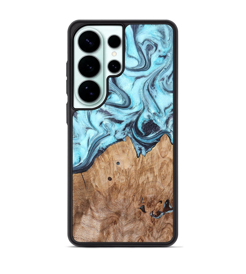 Galaxy S26 Ultra Wood Phone Case - Adaline (Blue, 825273)