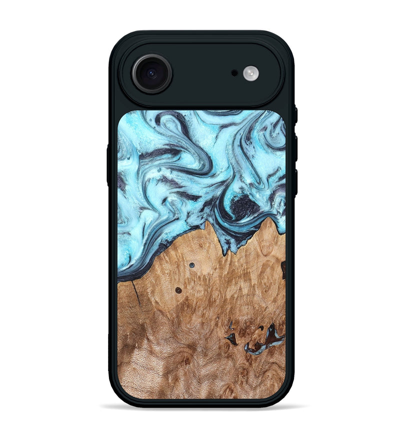 iPhone 17 Air Wood Phone Case - Adaline (Blue, 825273)