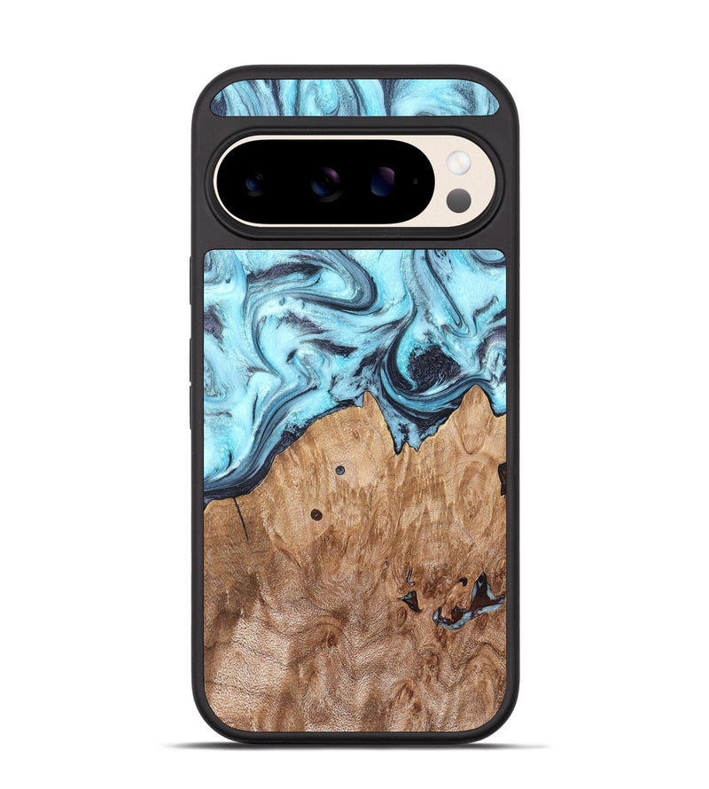 Pixel 10 Wood Phone Case - Adaline (Blue, 825273)