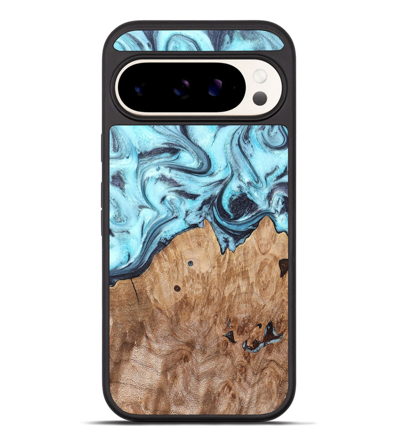 Pixel 10 Pro XL Wood Phone Case - Adaline (Blue, 825273)