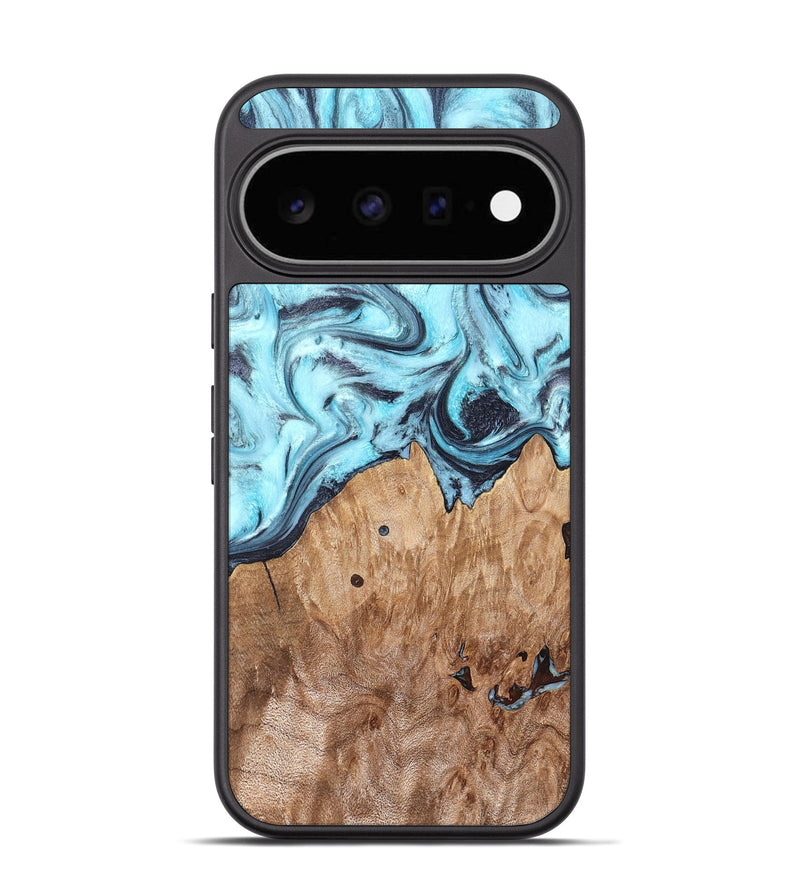 Pixel 11 Wood Phone Case - Adaline (Blue, 825273)
