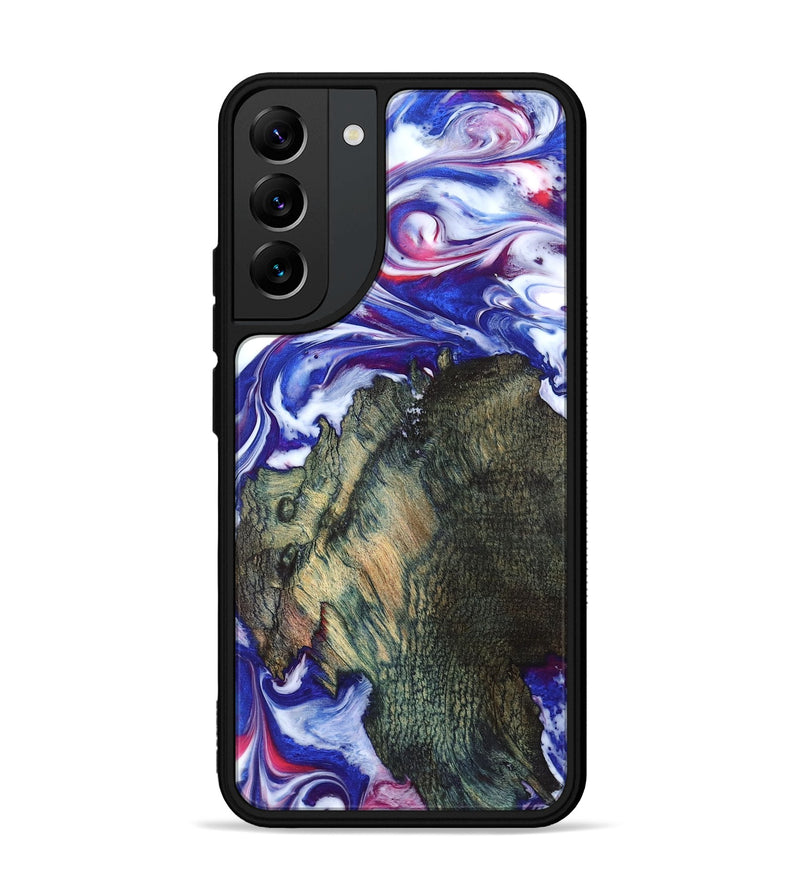 Galaxy S22 Plus Wood Phone Case - Guido (Blue, 825276)