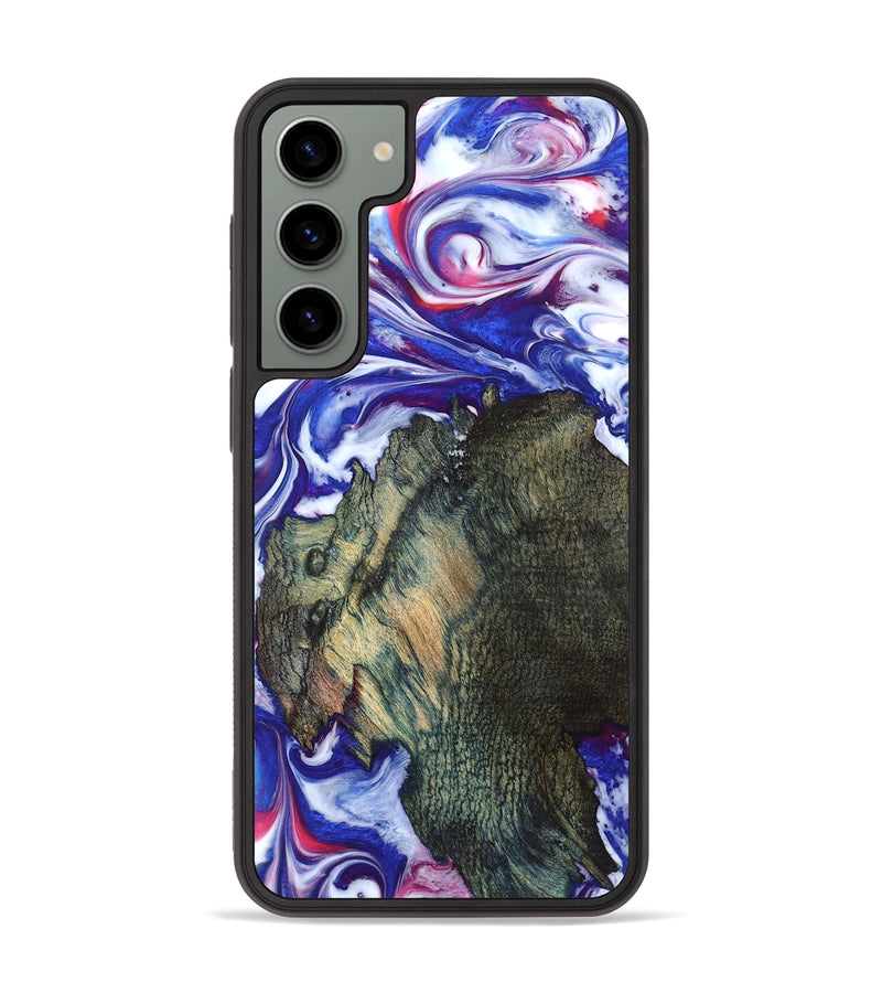 Galaxy S23 Plus Wood Phone Case - Guido (Blue, 825276)