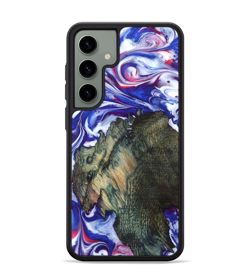 Galaxy S24 Plus Wood Phone Case - Guido (Blue, 825276)