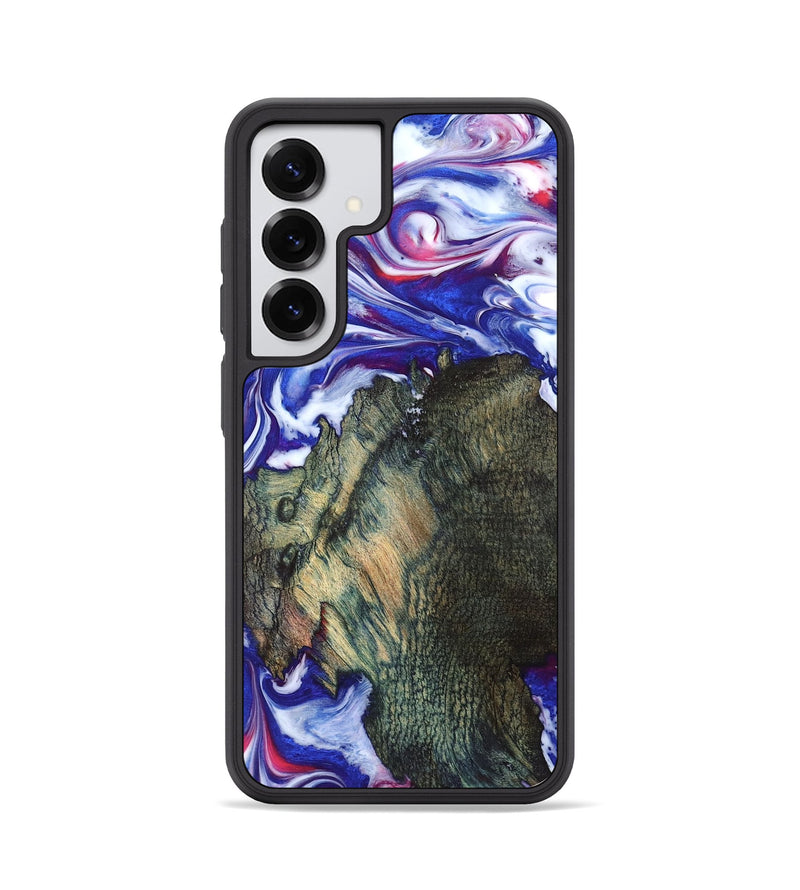Galaxy S25 Wood Phone Case - Guido (Blue, 825276)