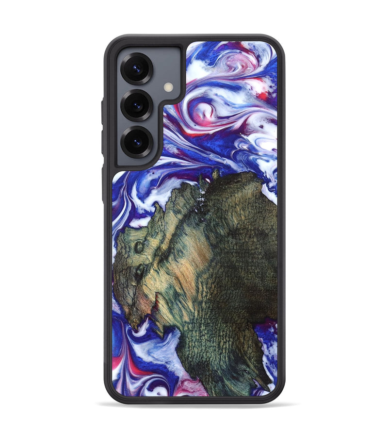 Galaxy S25 Plus Wood Phone Case - Guido (Blue, 825276)