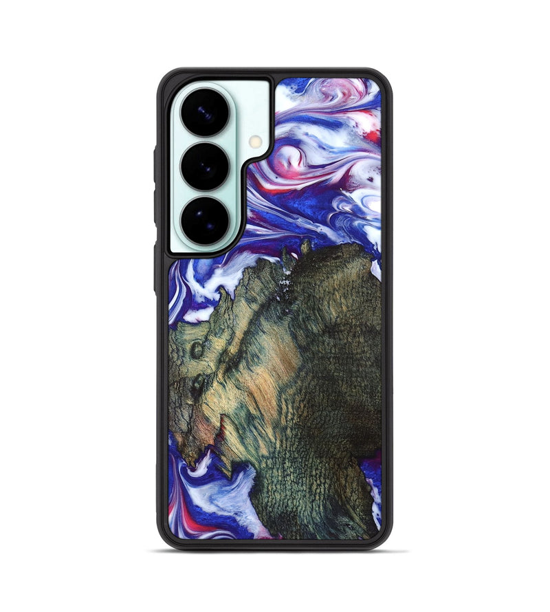 Galaxy S26 Wood Phone Case - Guido (Blue, 825276)