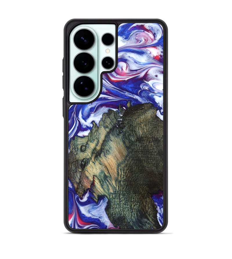 Galaxy S26 Ultra Wood Phone Case - Guido (Blue, 825276)