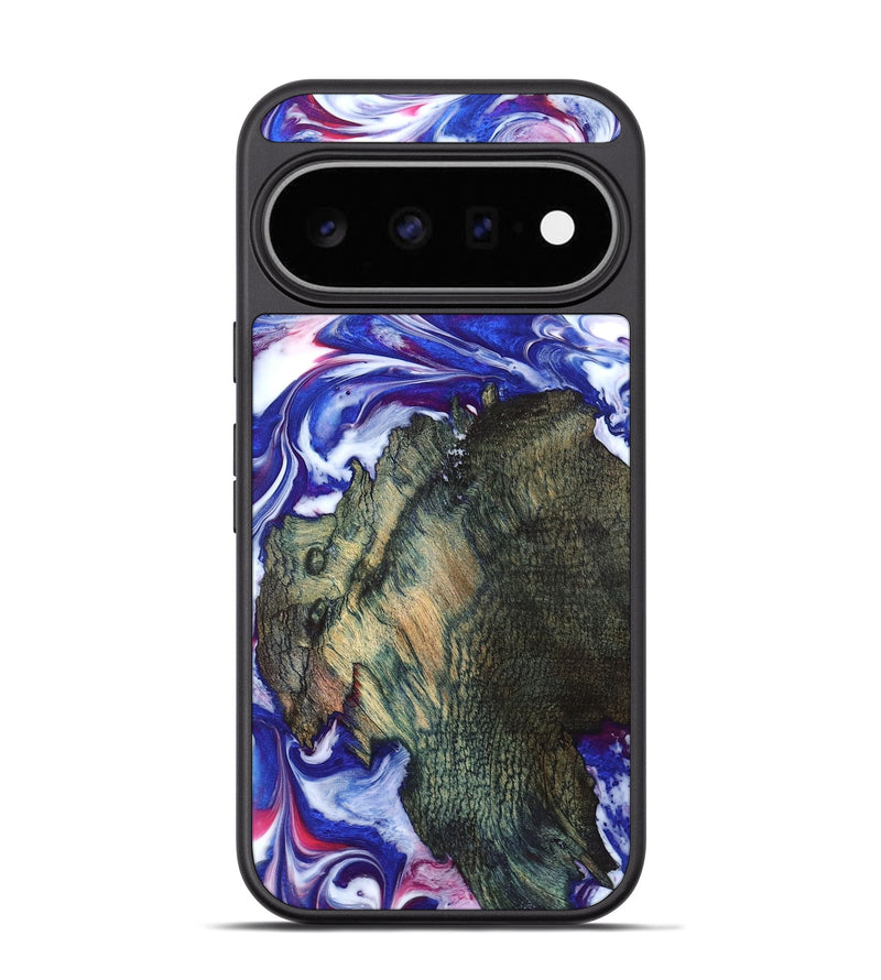 Pixel 11 Pro Wood Phone Case - Guido (Blue, 825276)