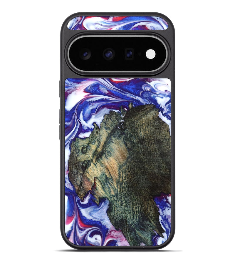 Pixel 11 Pro XL Wood Phone Case - Guido (Blue, 825276)