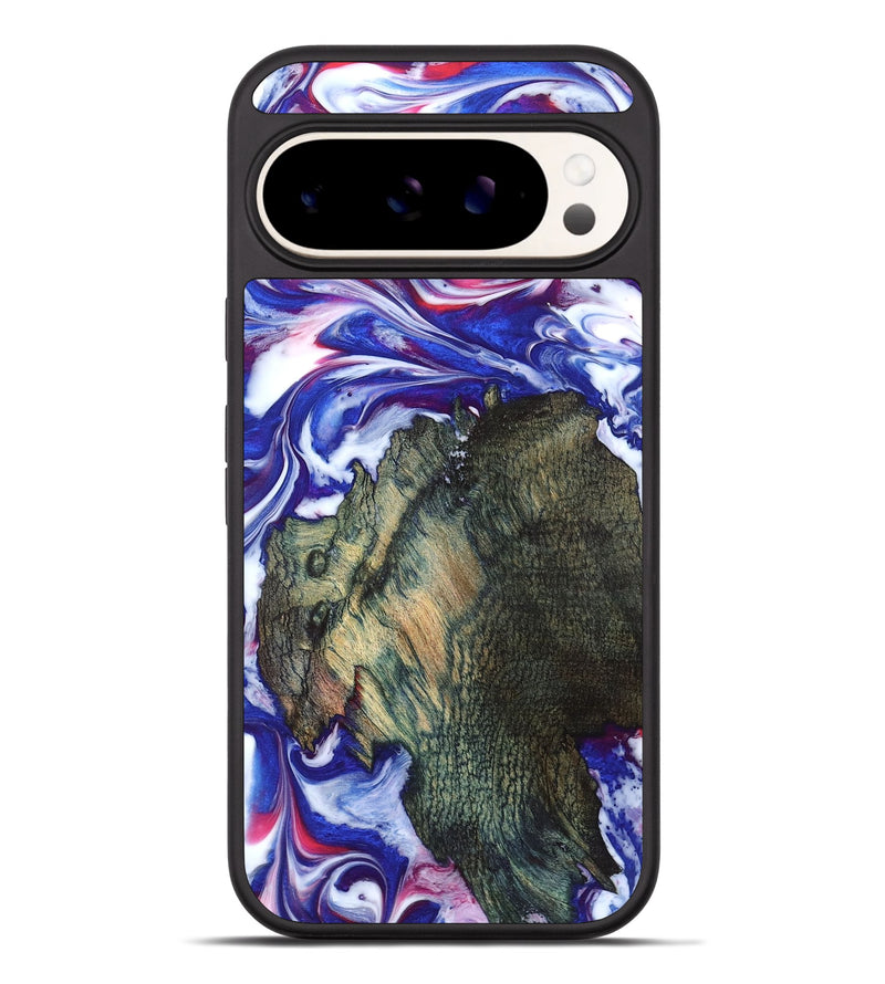 Pixel 9 Pro XL Wood Phone Case - Guido (Blue, 825276)